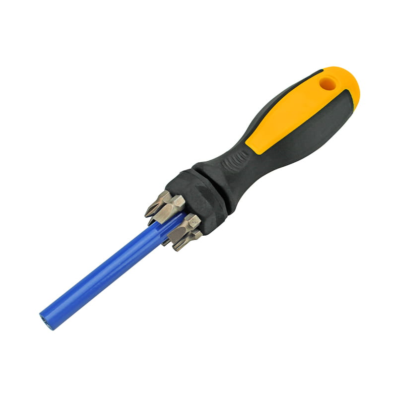 6'sı 1 Arada Oluklu Phillips Torx CRV Tornavida Ucu Seti